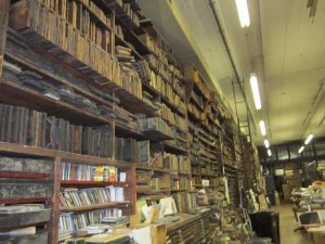 vintage typeface at Hatch Show Print