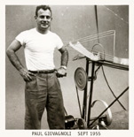 My young dad at the beginning of his pitching machine career