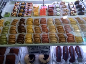 Parisian macarons at Patisserie